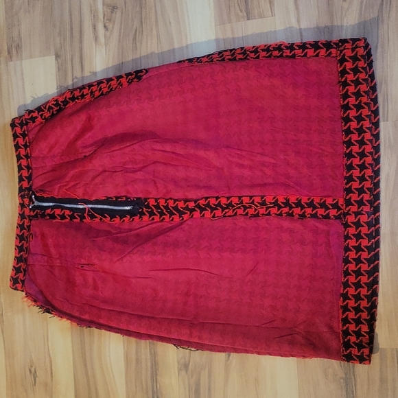 Vintage 50s 60s Star Pattern Skirt S - Picture 5 of 9